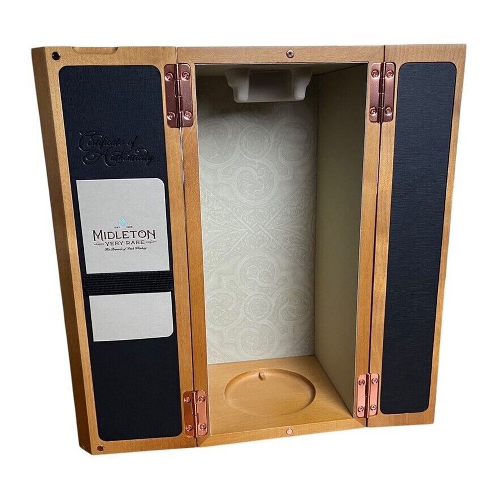Midleton Very Rare 2022 Wood Irish Whiskey Display Box Empty Collectors Man Cave - Picture 10 of 10